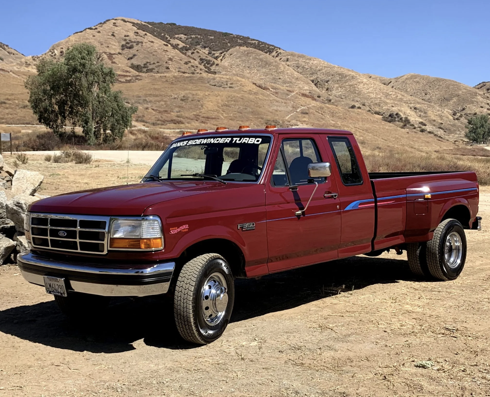 Bring a Trailer Auctions Ford F-350 XLT Lariat Dually Owned by Banks Power | THE SHOP